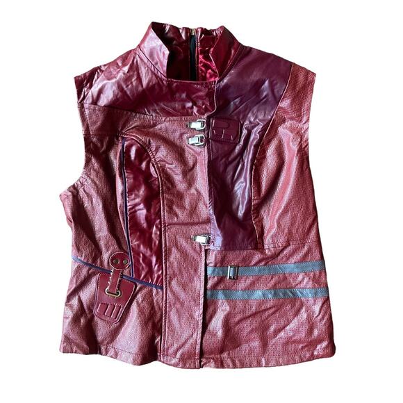 The Avengers 4 Endgame Nebula Cosplay Second Version Costume Red Vest Size XL - Picture 1 of 9